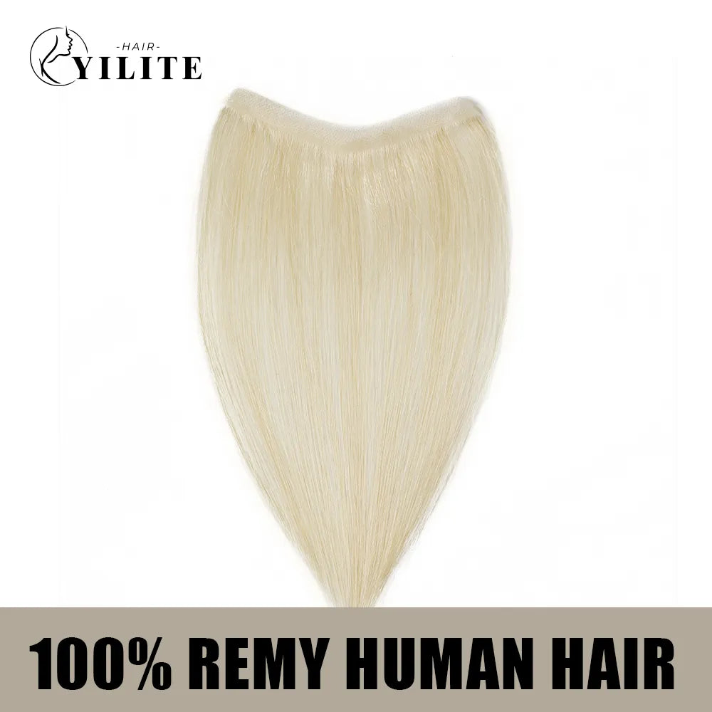 seamless hair patch virgin human hair (#60)