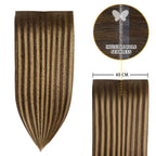 YiliteVip (#P4/27/T4) Chocolate Brown to Caramel Blonde Butterfly Weft Hair Extensions