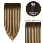 YiliteVip (#P6/613/T4) Brown to Blonde Balayage Butterfly Weft Hair Extensions