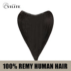 seamless hair patch virgin human hair (Natural Black)