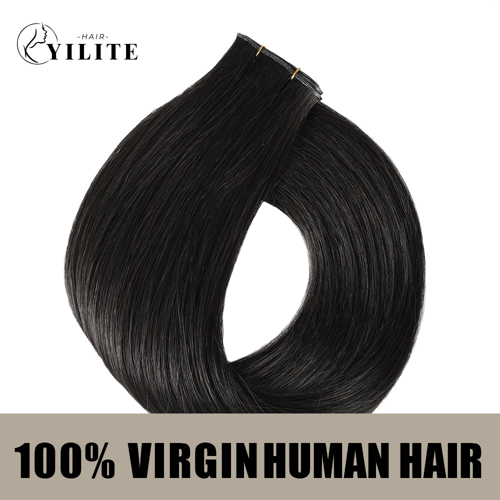 (#1) Jet Black Genius Weft