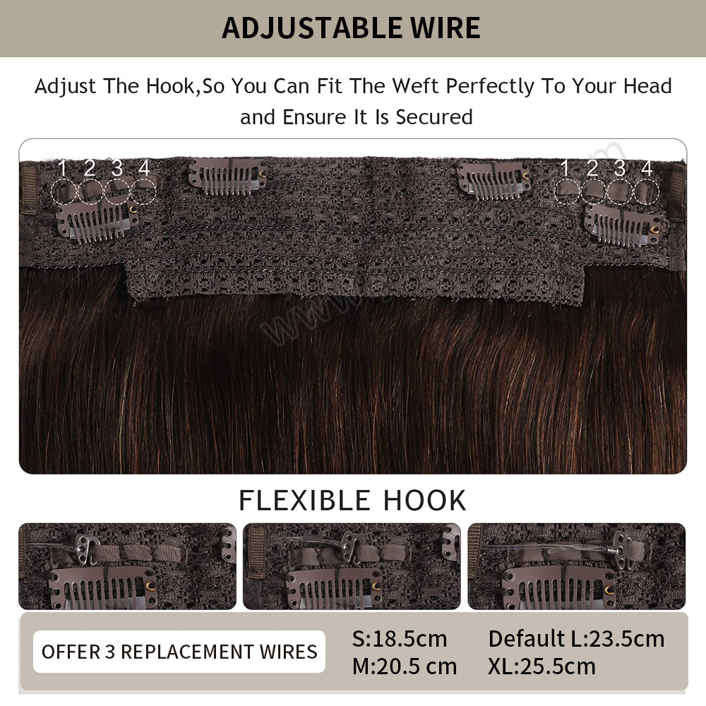 Details About the Flexible Hook Design in (#613) and Replacement Wires in Sizes (S, M, L, XL)