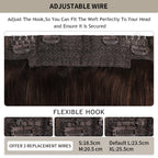 Details About the Flexible Hook Design in (#613) and Replacement Wires in Sizes (S, M, L, XL)