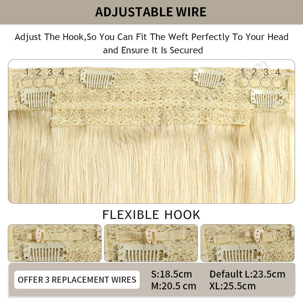 Details About the Flexible Hook Design in (#613) and Replacement Wires in Sizes (S, M, L, XL)