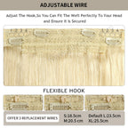 Details About the Flexible Hook Design in (#613) and Replacement Wires in Sizes (S, M, L, XL)
