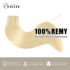 (#60) Platinum Blonde Sew In Weft Virgin Human Hair