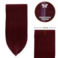 YiliteVip (#99J) Burgundy Butterfly Weft Hair Extensions