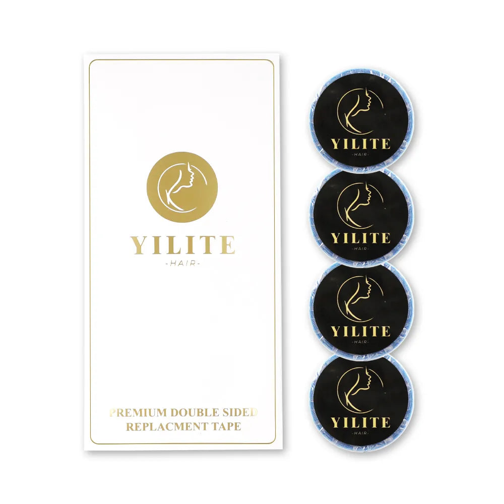 YiliteVip Replacement Tape for Hair Extensions Blue Tape (1PC/274 x 0.8 cm/108 x 0.3 Inch)
