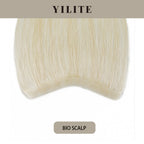 Bio Scalp invisible seamless hair patch with skin-like base (#60 platinum blonde)