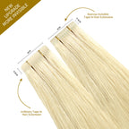 Comparison of Narrow Mini Tape In Hair Extensions vs Ordinary Tape In Extensions (#60)