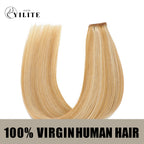 (#P27/613) Strawberry Blonde Bleach Blonde Genius Weft Virgin Human Hair