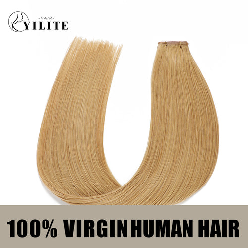 (#27) Strawberry Blonde Genius Weft Virgin Human Hair