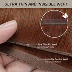 YiliteVip (#33) Dark Auburn Butterfly Weft Hair Extensions
