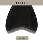 Bio Scalp invisible seamless hair patch with skin-like base (Natural Black)