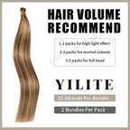 (#P4/27) Caramel Blonde Balayage with Hair Volume Recommend 