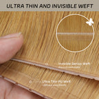 YiliteVip (#27) Strawberry Blonde Butterfly Weft Hair Extensions