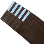 YiliteVip (#2) Darkest Brown Invisible Tape In Extensions 20Pcs