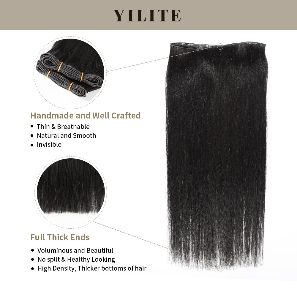 (#1) Jet Black Genius Weft