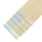 YiliteVip (#60) Platinum Blonde Invisible Tape In Extensions 20Pcs