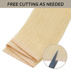 YiliteVip (#613) Bleach Blonde Butterfly Weft Hair Extensions