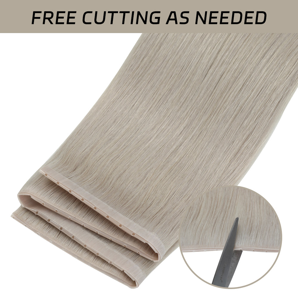 YiliteVip Silver Butterfly Weft Hair Extensions