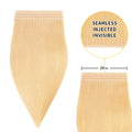 (#27) Strawberry Blonde Tape Weft Hair Extensions 20CM 4Pcs