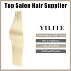 (#60) Platinum Blonde Genius Weft, Silky, Shiny & Reusable