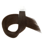 YiliteVip (#2) Darkest Brown Invisible Tape In Extensions 20Pcs