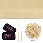 YiliteVip (#613) Bleach Blonde Butterfly Weft Hair Extensions