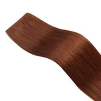 YiliteVip (#33) Dark Auburn Butterfly Weft Hair Extensions