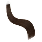 YiliteVip (#2) Darkest Brown Invisible Tape In Extensions 20Pcs