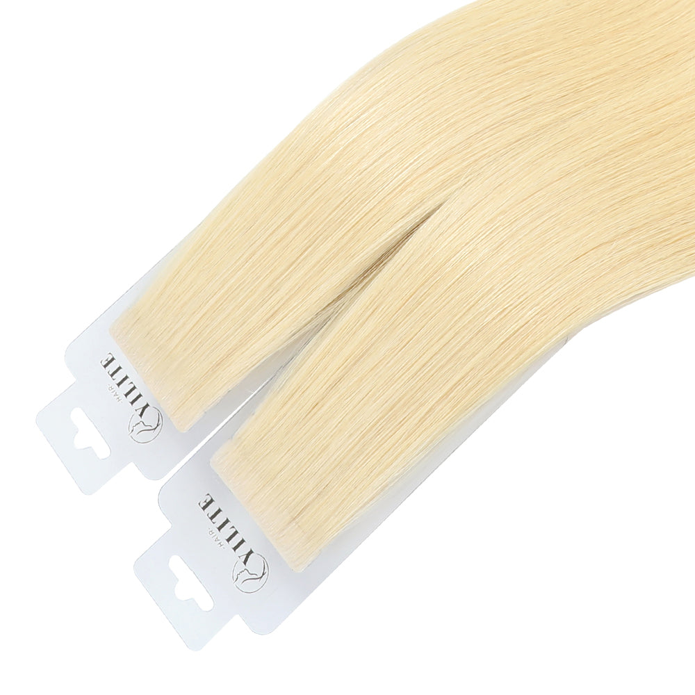 YiliteVip (#613) Bleach Blonde Invisible Tape In Extensions 20Pcs