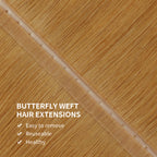 YiliteVip (#27) Strawberry Blonde Butterfly Weft Hair Extensions