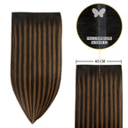 YiliteVip (#P1B/6/T1B) Natural Black Balayage Butterfly Weft Hair Extensions