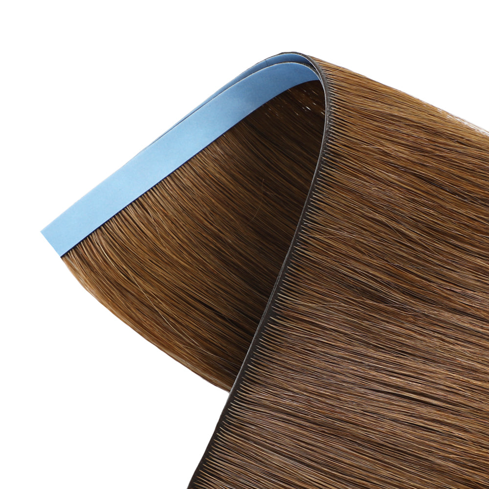 YiliteVip (#6) Chestnut Brown Tape Weft Hair Extensions