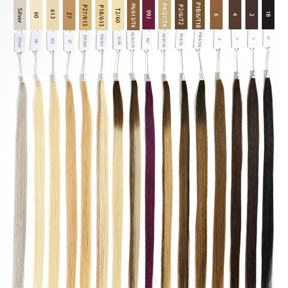 YiliteVip Hair Color Ring Virgin Hair 14 Inches 20 Shades