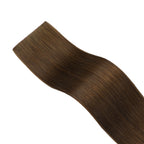 YiliteVip (#4) Chocolate Brown Butterfly Weft Hair Extensions