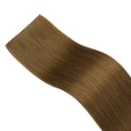 YiliteVip (#6) Chestnut Brown Butterfly Weft Hair Extensions
