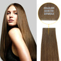 YiliteVip (#6) Chestnut Brown Invisible Tape In Extensions 20Pcs