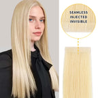 YiliteVip (#613) Bleach Blonde Invisible Tape In Extensions 20Pcs
