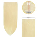 YiliteVip (#60) Platinum Blonde Butterfly Weft Hair Extensions