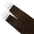 YiliteVip (#2) Darkest Brown Invisible Tape In Extensions 20Pcs