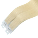 YiliteVip (#60) Platinum Blonde Invisible Tape In Extensions 20Pcs