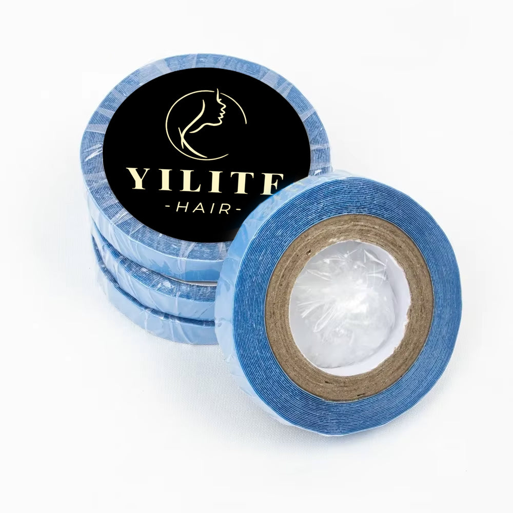 YiliteVip Replacement Tape for Hair Extensions Blue Tape (1PC/274 x 0.8 cm/108 x 0.3 Inch)