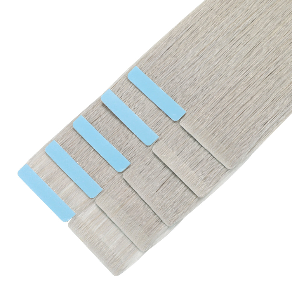 YiliteVip Silver Invisible Tape In Extensions 20Pcs