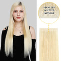 YiliteVip (#60) Platinum Blonde Invisible Tape In Extensions 20Pcs