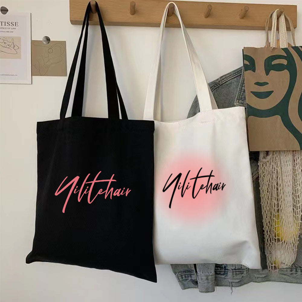 YiliteVip Natural Cotton Canvas Bag (40×35 cm)
