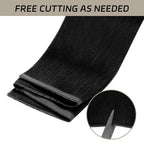 YiliteVip (#1) Jet Black Butterfly Weft Hair Extensions