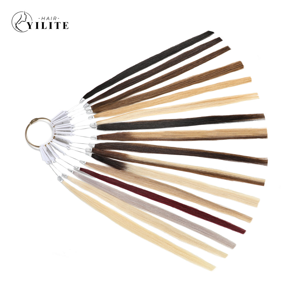 YiliteVip Hair Color Ring Virgin Hair 14 Inches 20 Shades
