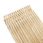 (#P18/613) Ash Blonde Highlights Tape Weft Hair Extensions 4Pcs